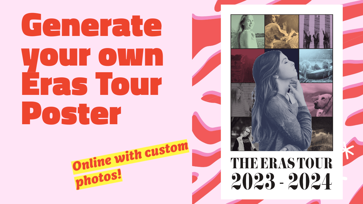 How to Create a Taylor Swift Eras Tour Poster